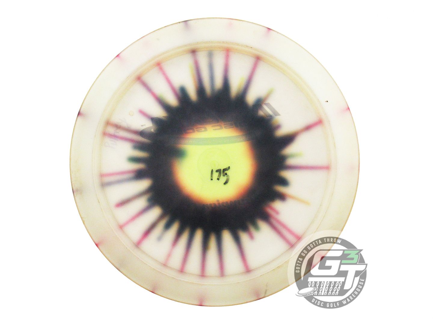 USED Innova I-DYE Champion Orc 175g Black Burst Distance Driver Golf Disc