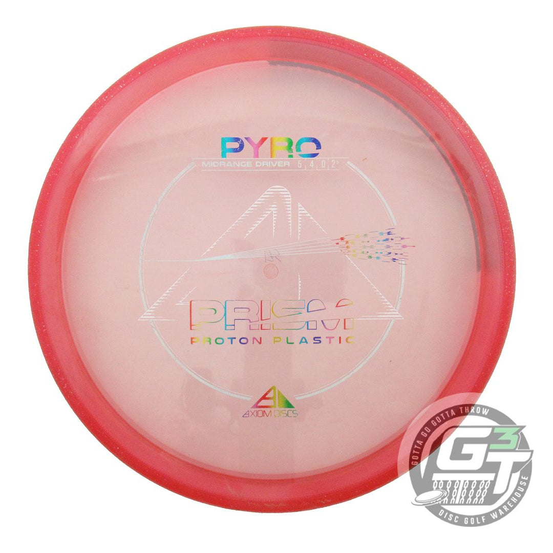 USED Axiom Discs Prism Proton Pyro 175g Pink Pink Rim Midrange Golf Disc