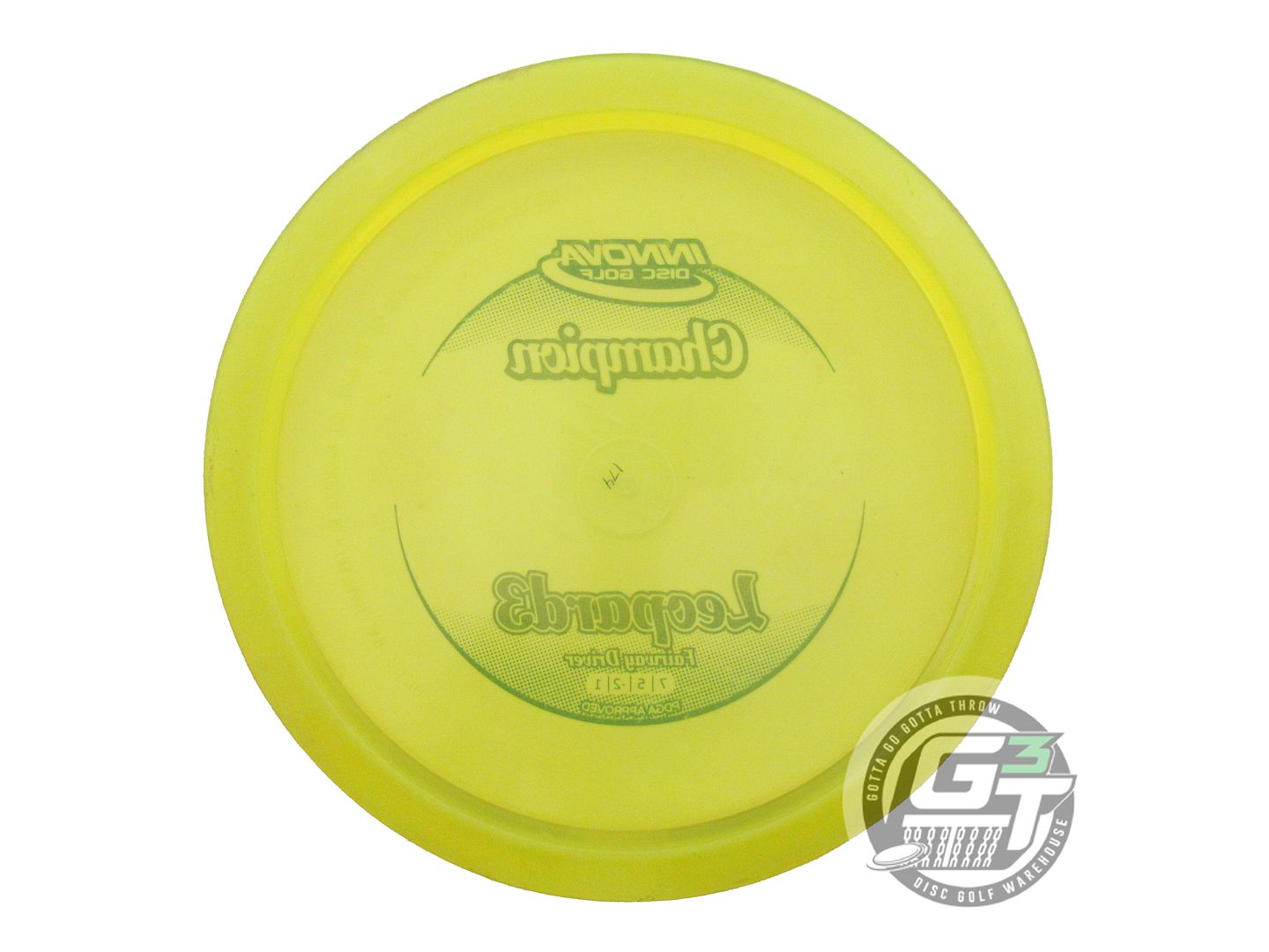 USED Innova Champion Leopard3 174g Yellow Blue Foil Fairway Driver Golf Disc