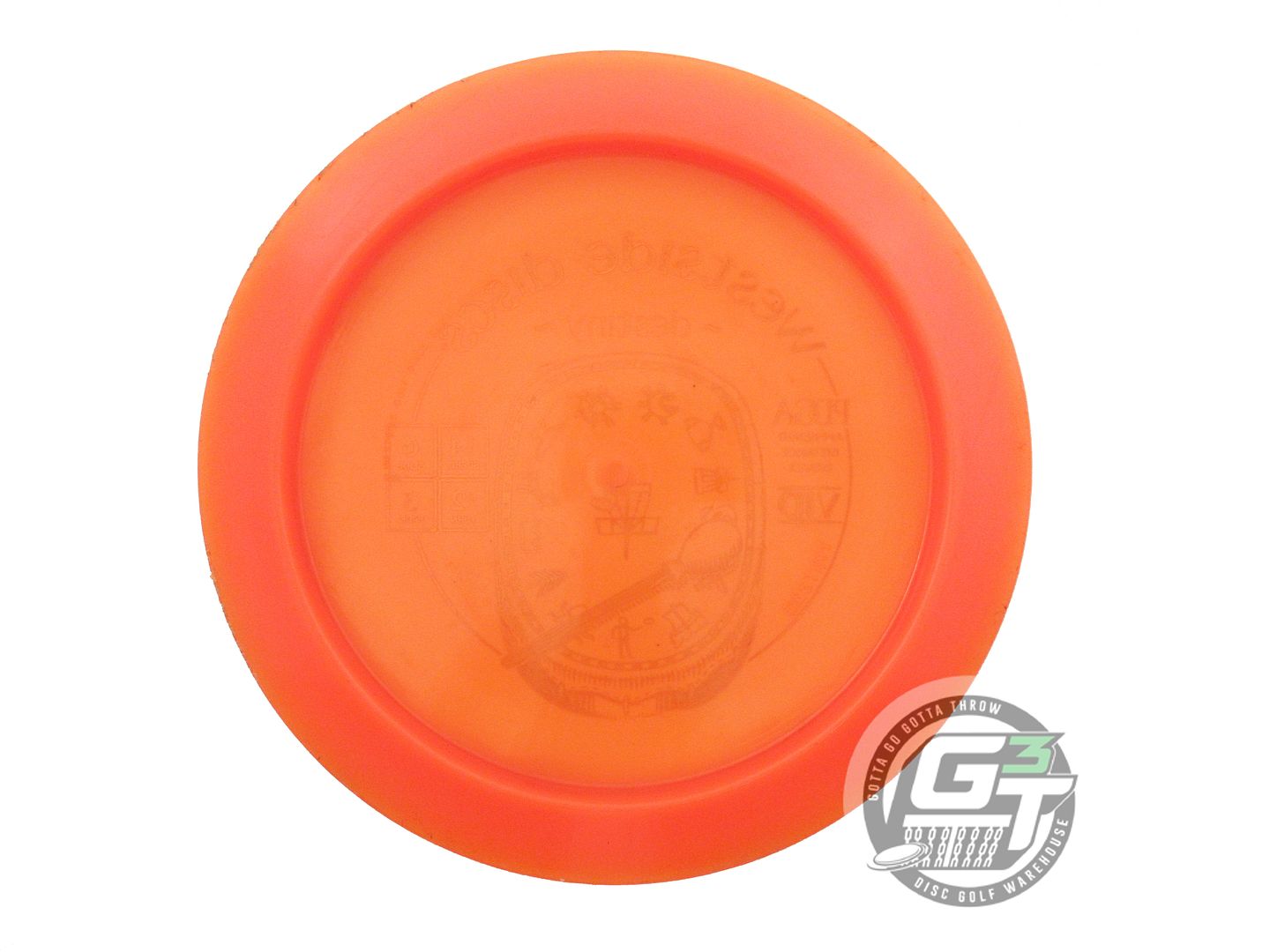 USED Westside Discs VIP Destiny 162g Orange Silver Foil Distance Driver Disc