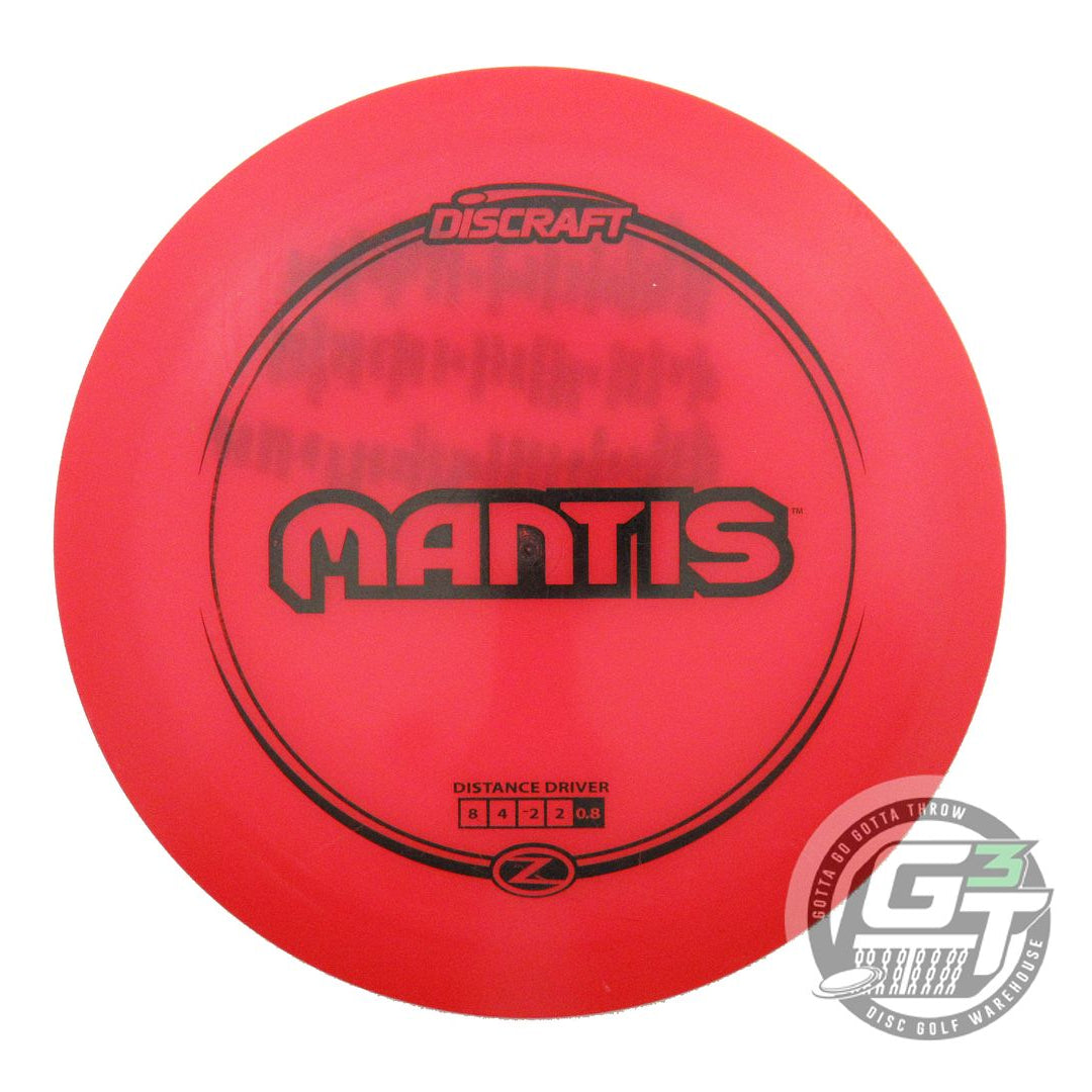 USED Discraft Z Mantis 175g Red Black Stamp Fairway Driver Golf Disc