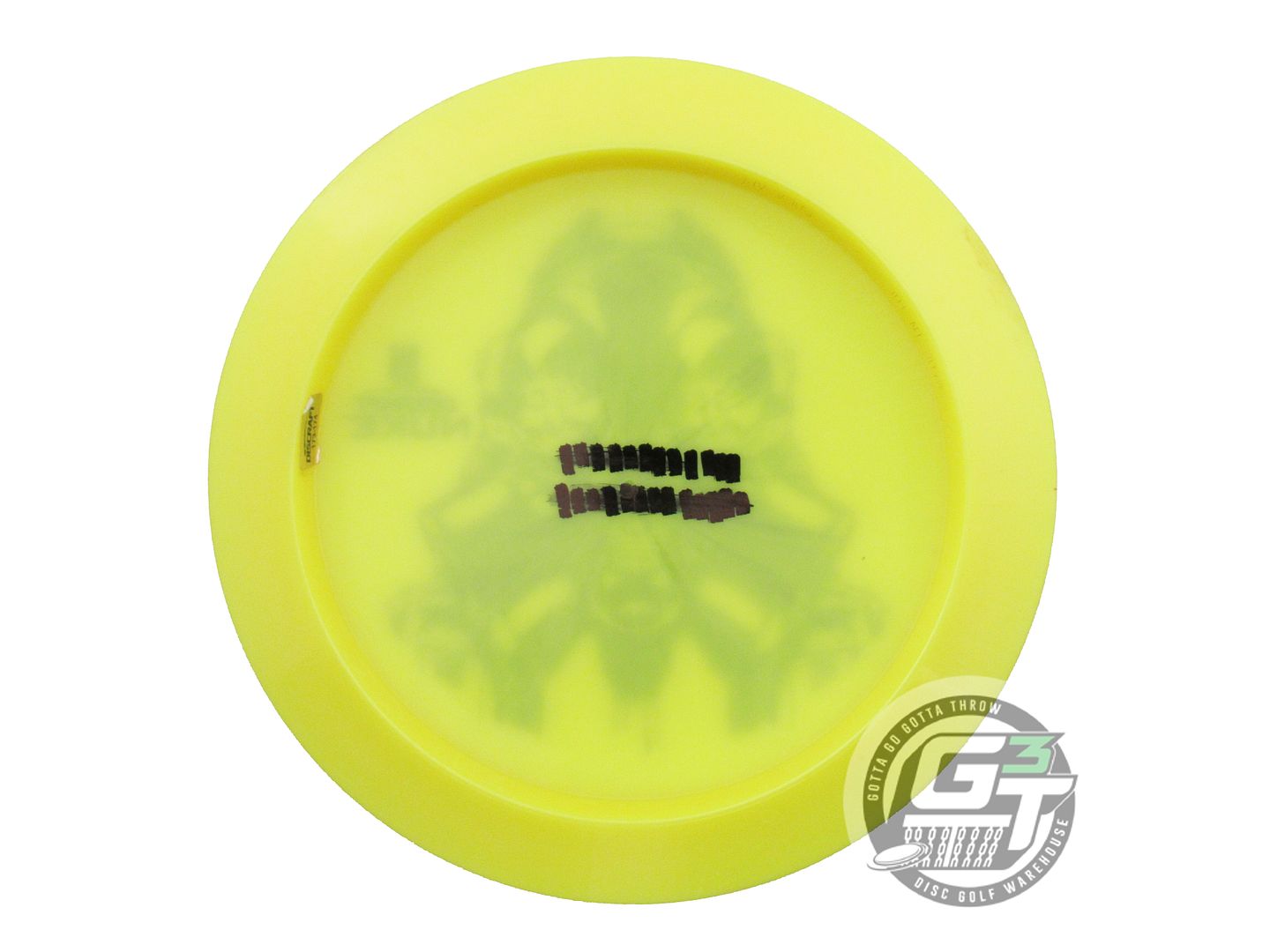 USED Discraft Big Z Nuke 174g Yellow Black Stamp Distance Driver Golf Disc