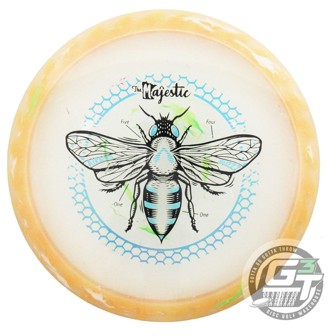 USED Discraft FuZed BuzzzSaw Buzzz 175g Peach MAJESTIC Midrange Golf Disc