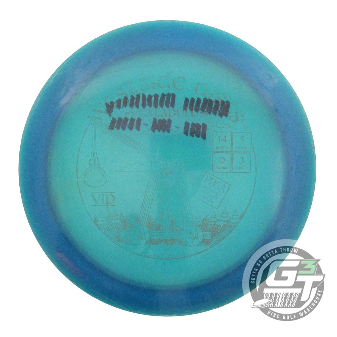 USED Westside Discs VIP Catapult 173g Blue Wiped Stamp Distance Driver Golf Disc