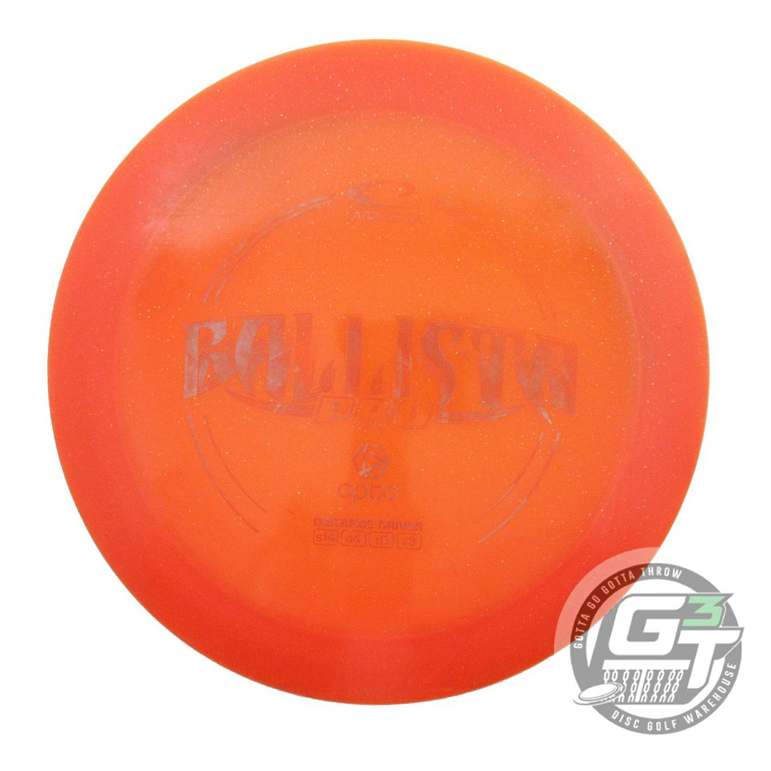 USED Latitude 64 Opto Ballista Pro 169g Orange Gray Foil Distance Driver Disc