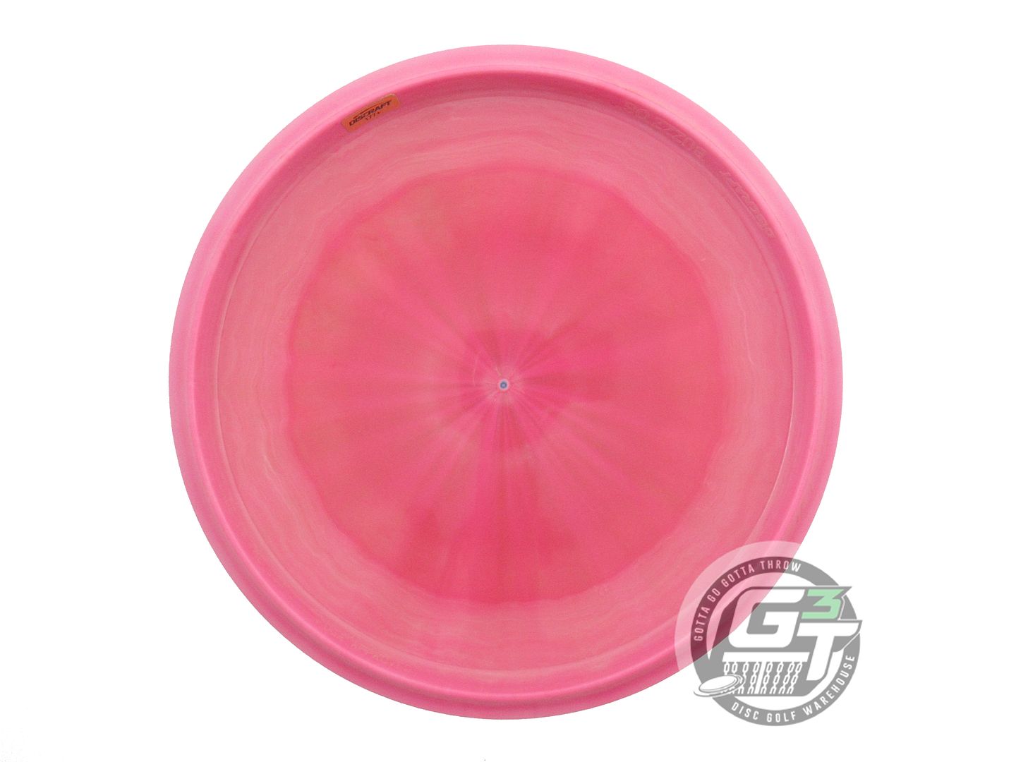 USED Discraft ESP Buzzz OS 182g Pink Orange Stamp Midrange Golf Disc