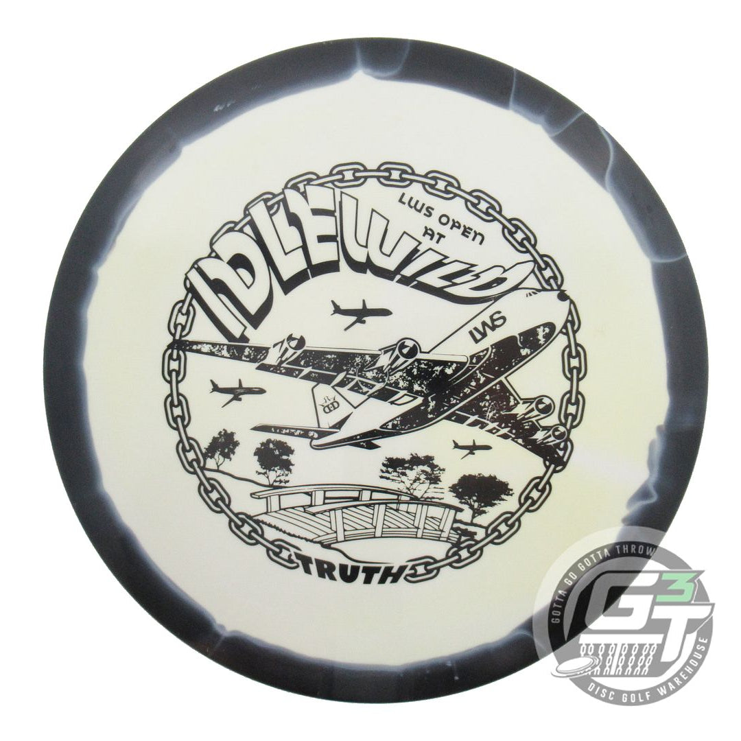 USED Dynamic Discs Fuzion Orbit Truth 174g Black-White Midrange Golf Disc