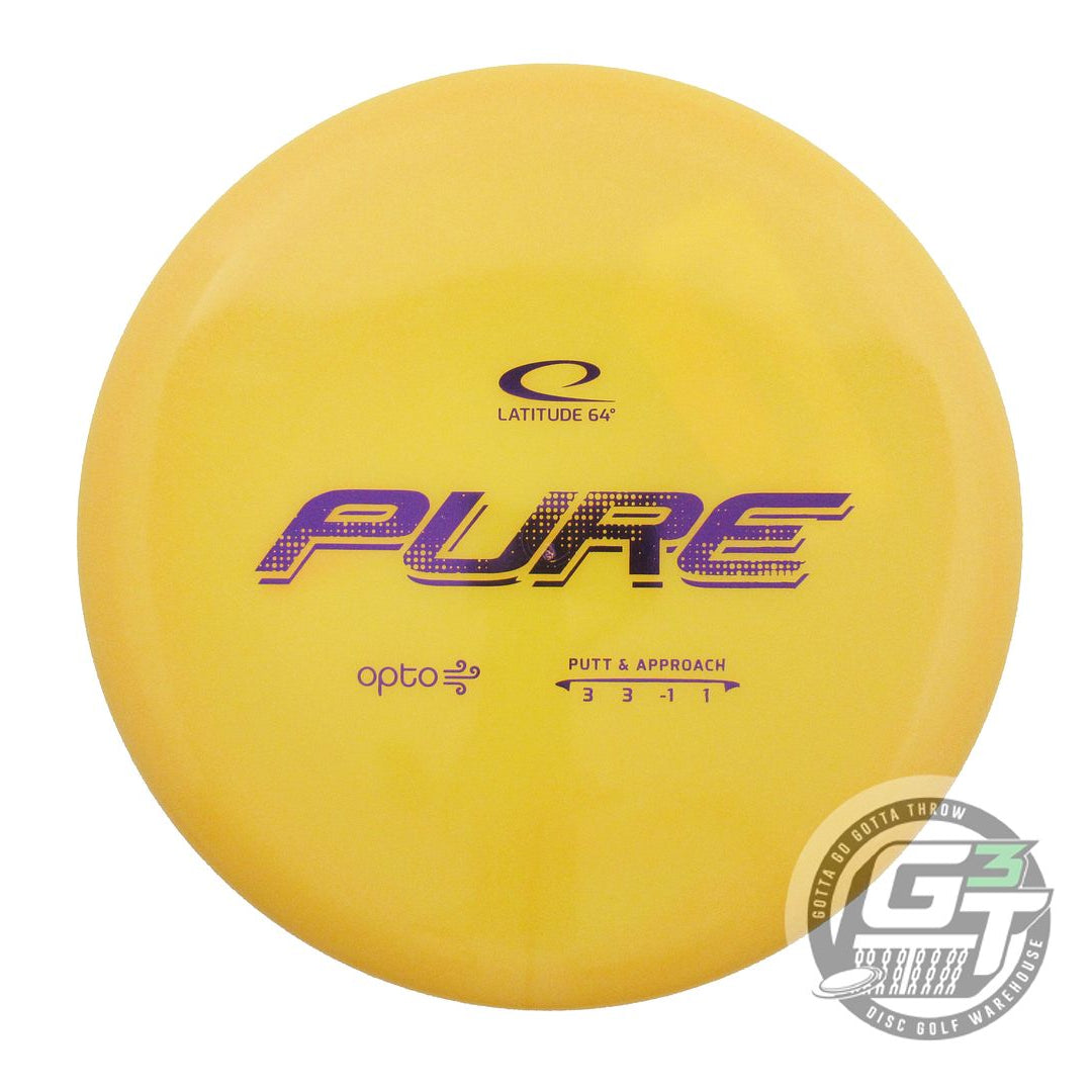 Latitude 64 Opto AIR Pure Putter Golf Disc (Individually Listed)