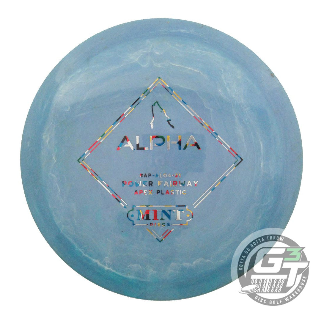 USED Mint Discs Apex Alpha 175g Blue Fairway Driver Golf Disc