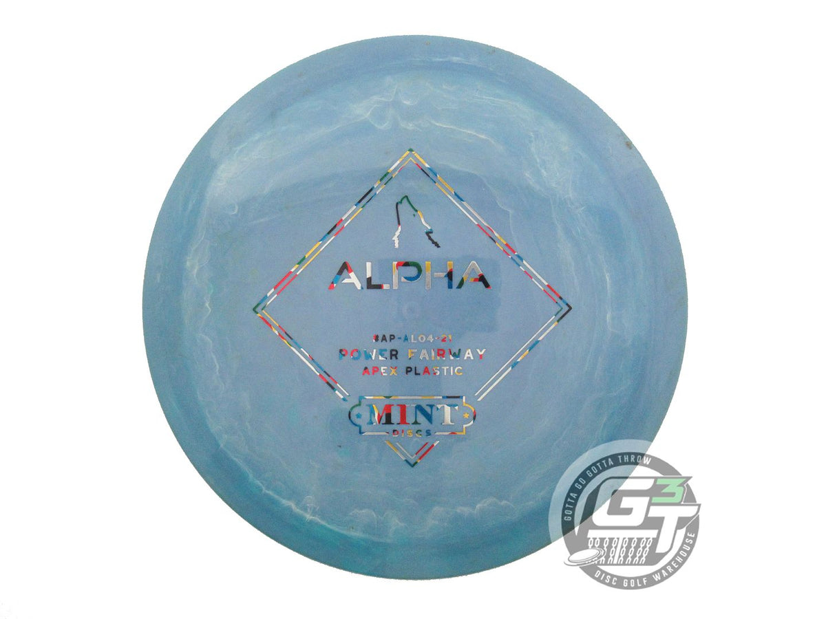 USED Mint Discs Apex Alpha 175g Blue Fairway Driver Golf Disc