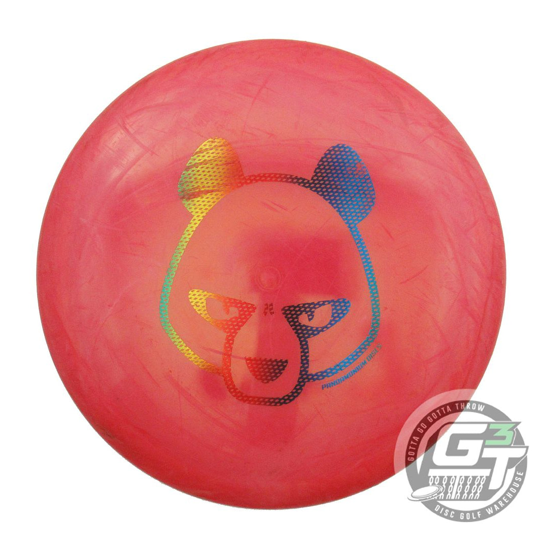 USED Dynamic Discs Fuzion Escape 173g Red Rainbow Foil Fairway Driver Golf Disc