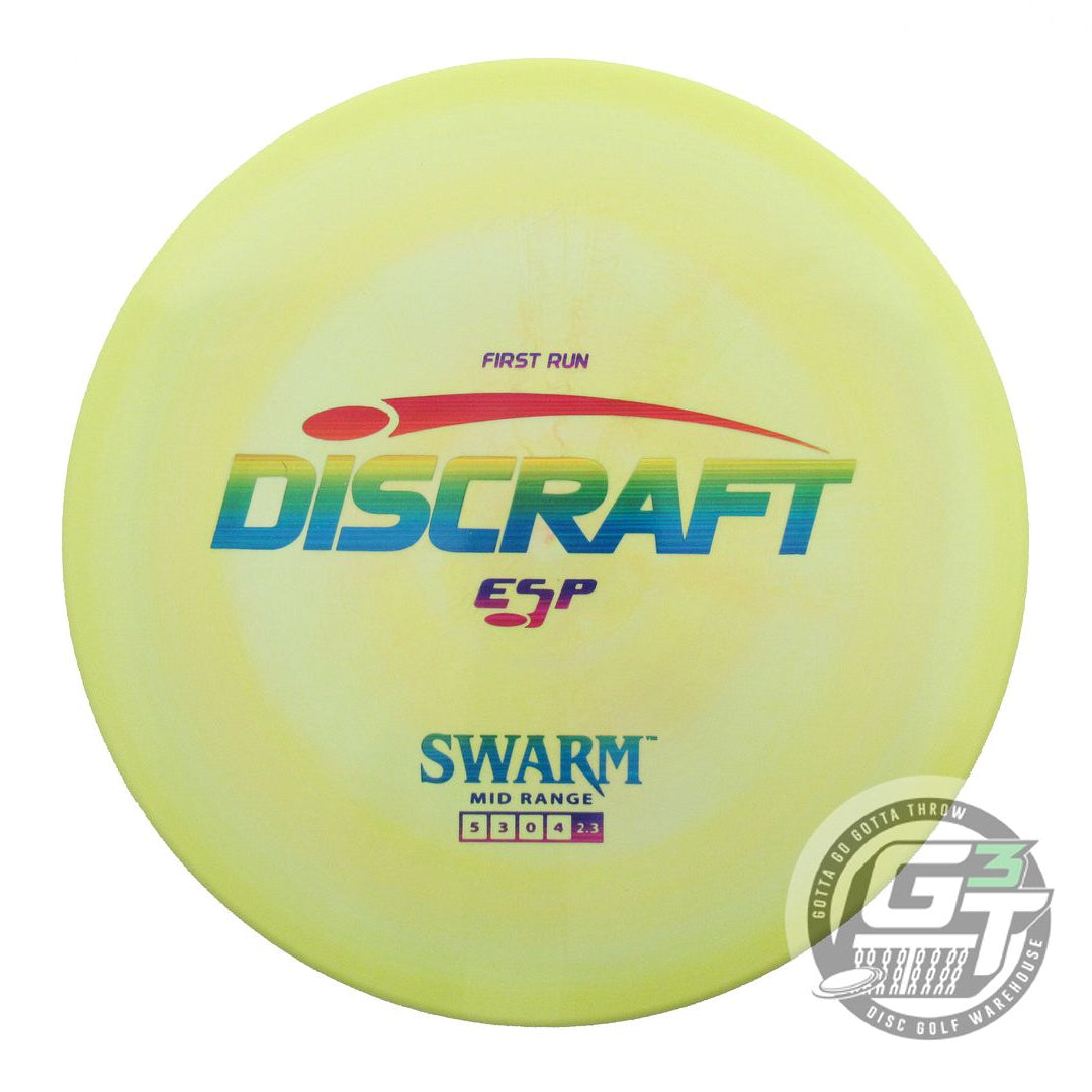 Discraft First Run ESP Swarm Midrange Golf Disc (Individually Listed)