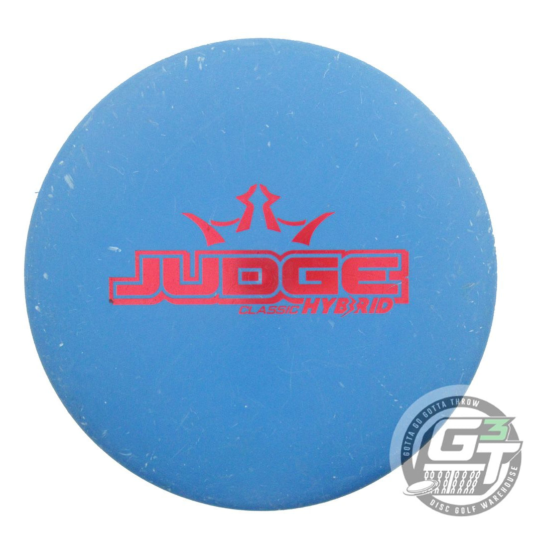 USED Dynamic Discs Classic Hybrid Judge 173g Blue Red Foil Putter Golf Disc