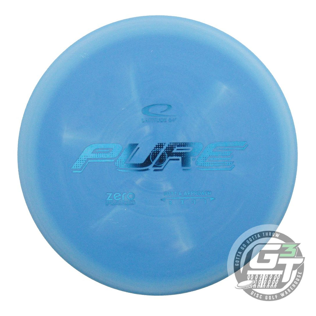 USED Latitude 64 Zero Hard Pure 173g Blue Blue Foil Putter Golf Disc