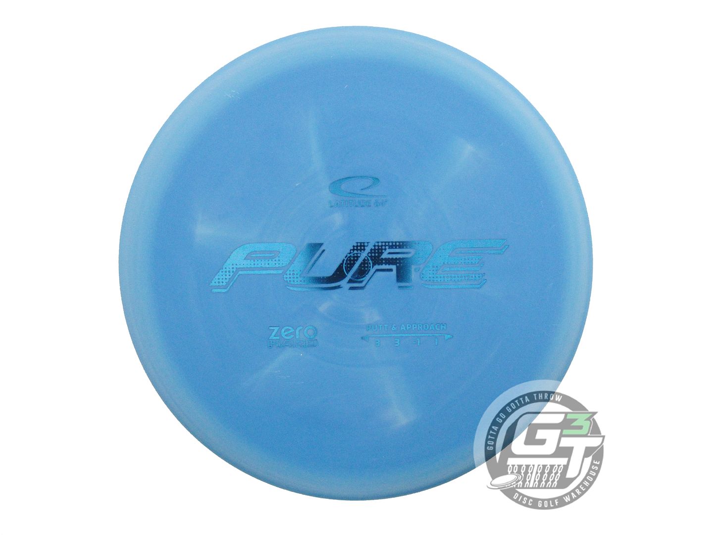 USED Latitude 64 Zero Hard Pure 173g Blue Blue Foil Putter Golf Disc