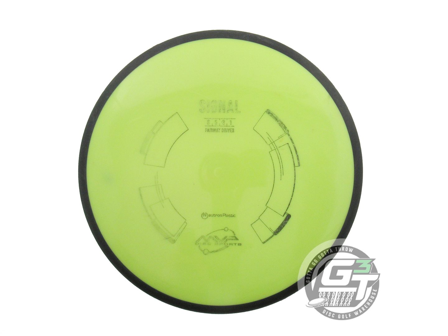 USED MVP Disc Sports Neutron Signal 168g Yellow Fairway Driver Golf Disc