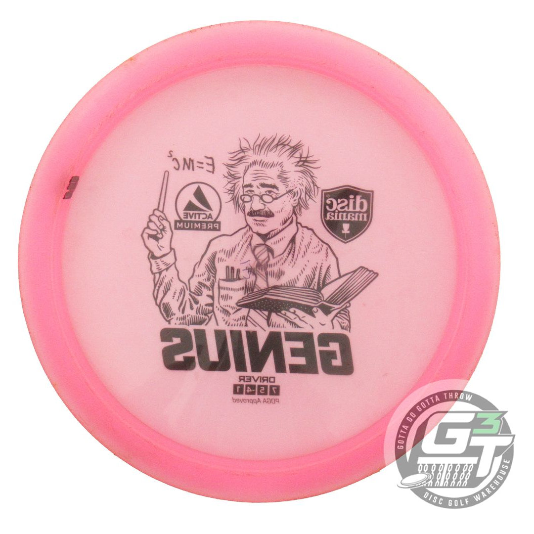USED DiscMania Active Premium Genius 175g Pink Black Stamp Fairway Driver Disc