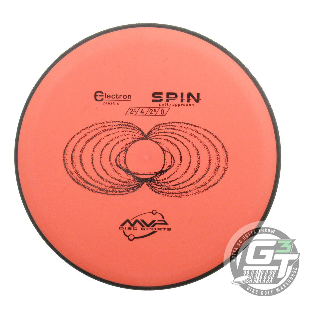 USED MVP Disc Sports Electron Spin 171g Orange Putter Golf Disc