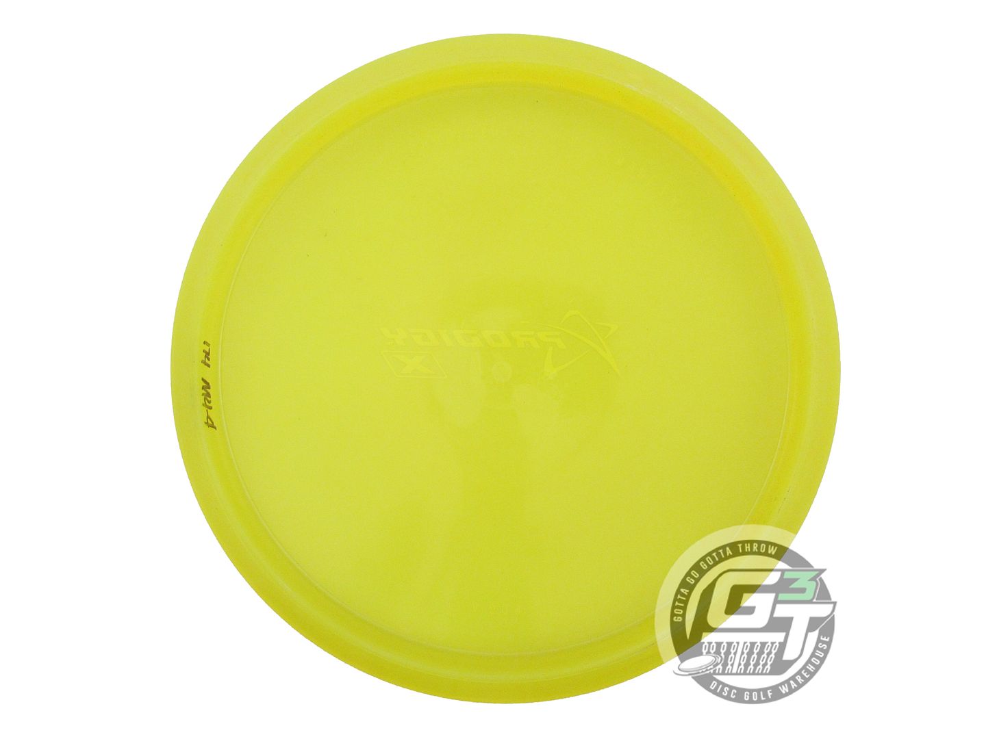 USED Prodigy Discs X-OUT 400 M4 174g Yellow Midrange Golf Disc