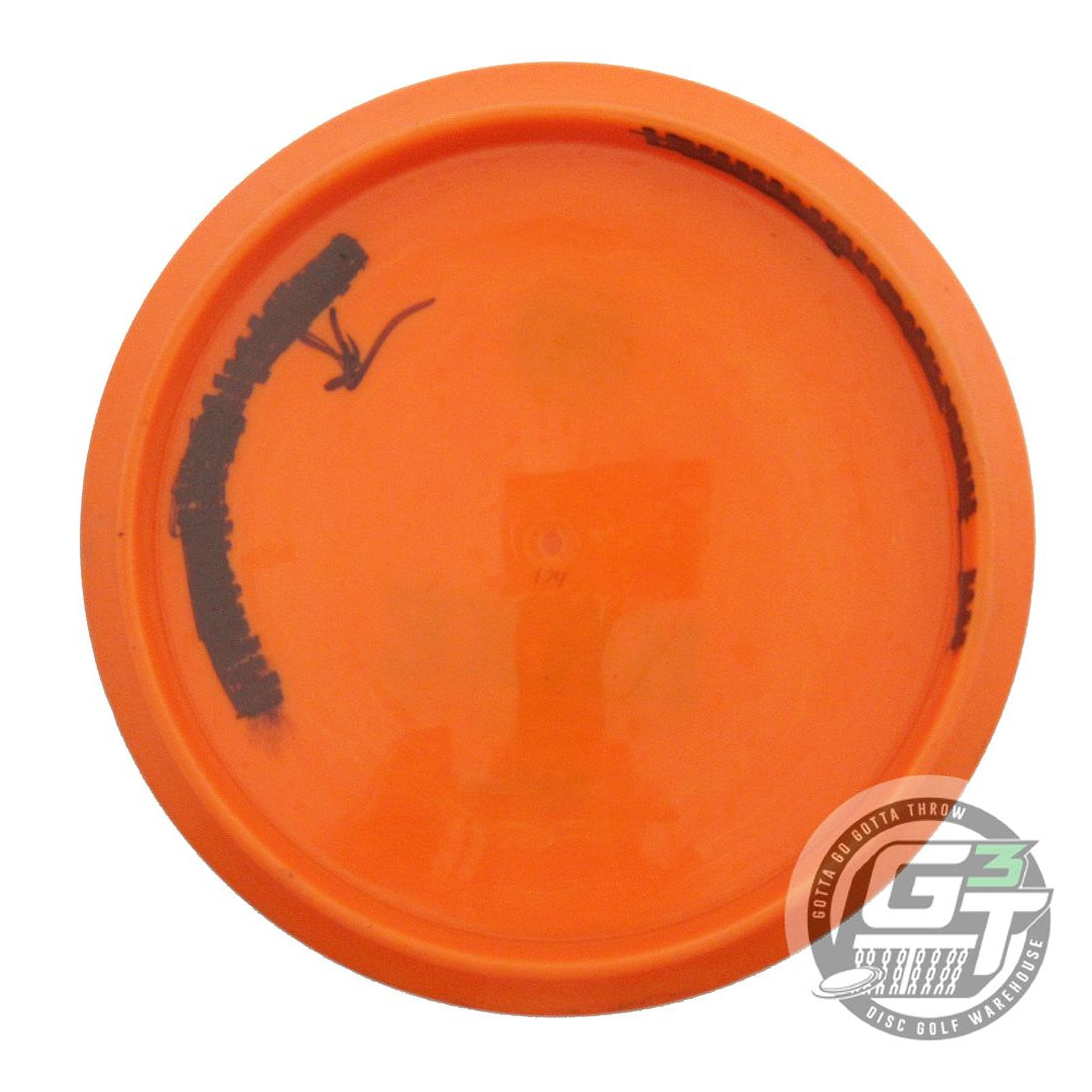 USED Kastaplast K1 Kaxe 174g Orange Black Stamp Midrange Golf Disc