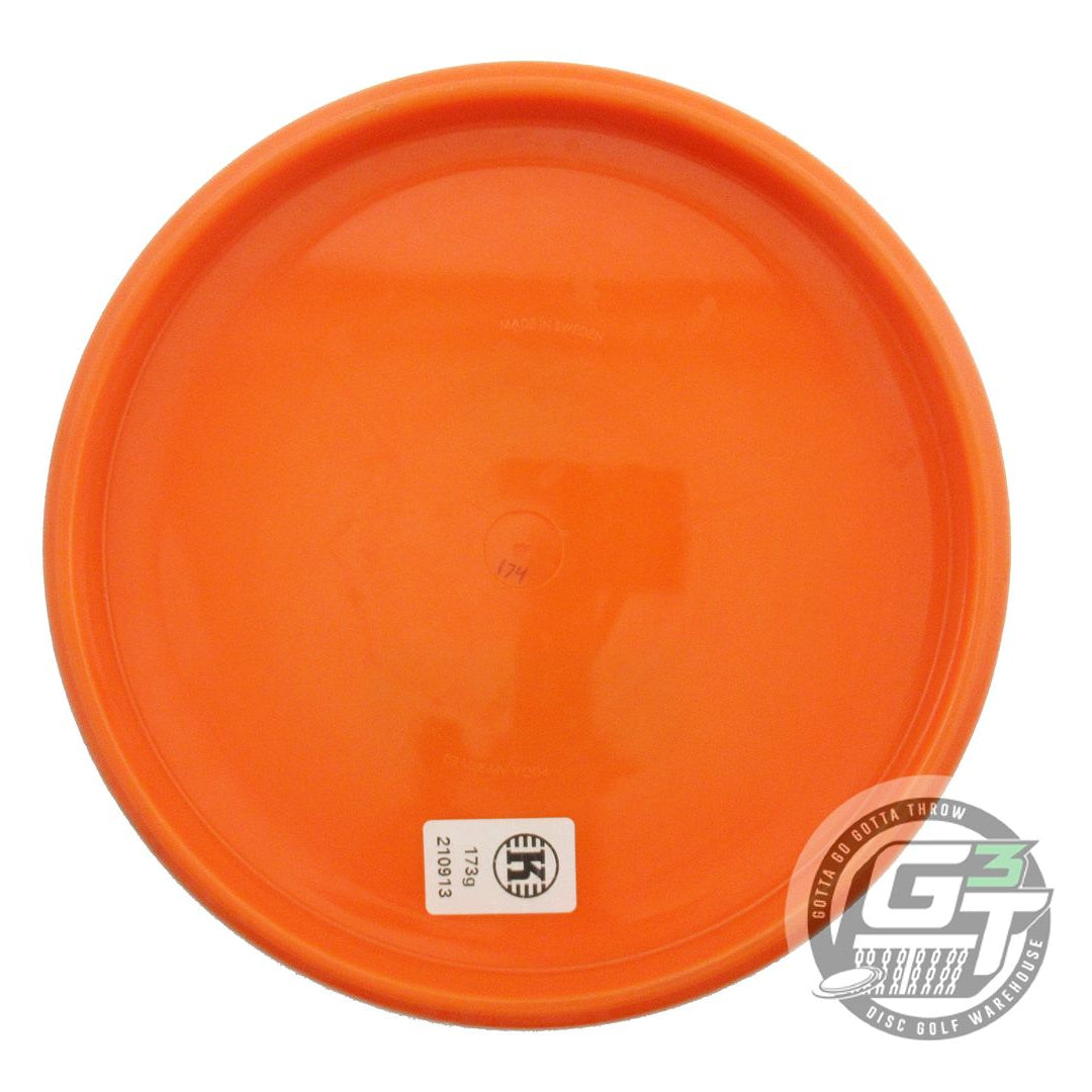 USED Kastaplast K1 Soft Reko 174g Orange Blue Glitter Foil Putter Golf Disc