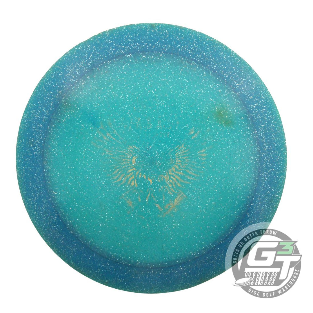 USED Millennium Metal Flake Quantum Quasar 172g Blue Distance Driver Golf Disc