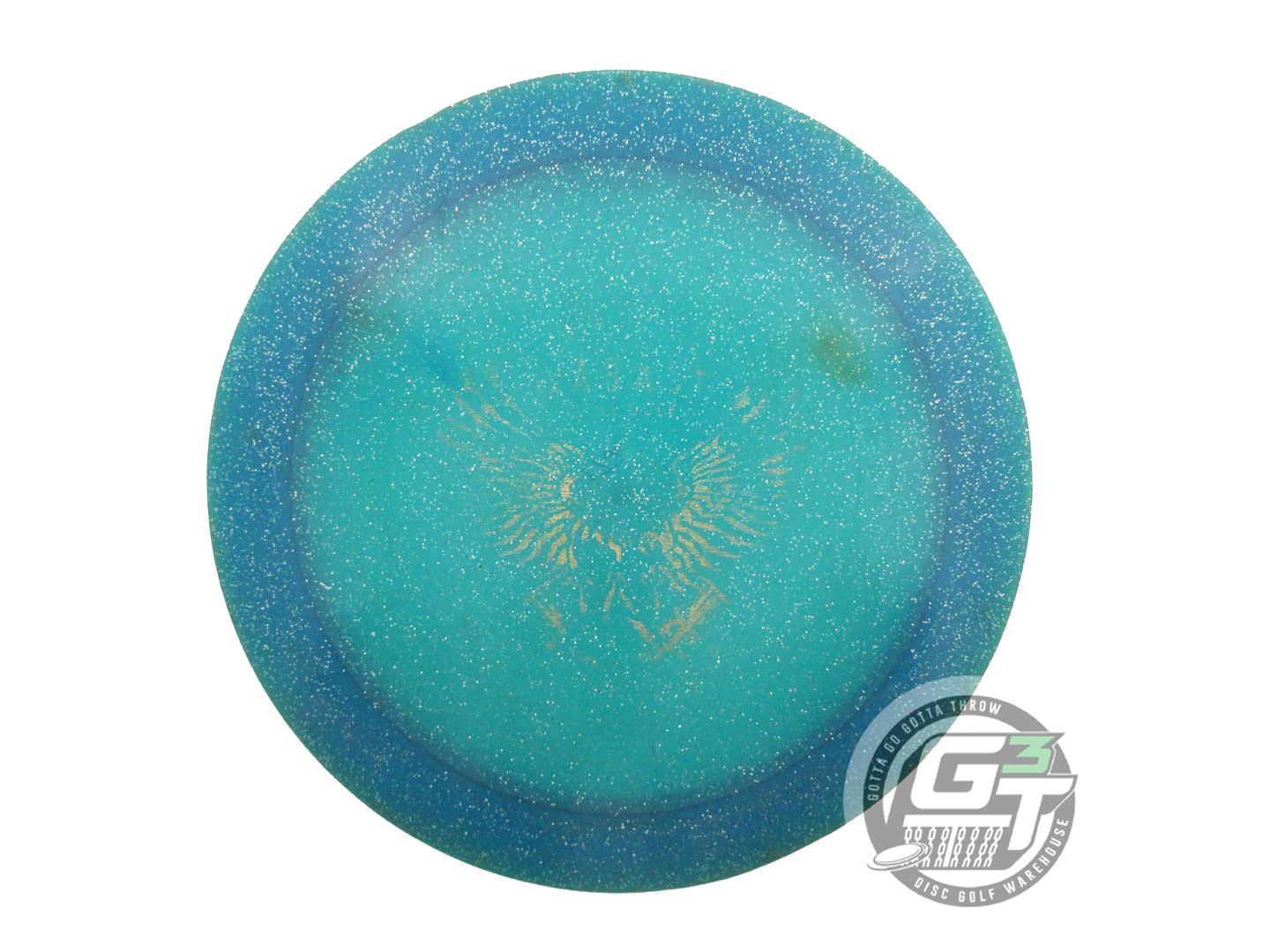 USED Millennium Metal Flake Quantum Quasar 172g Blue Distance Driver Golf Disc