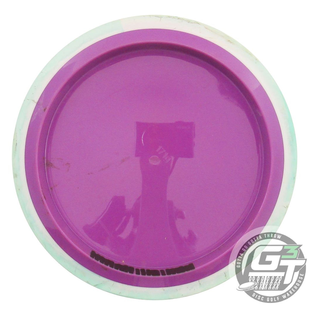 USED Axiom Discs X-OUT Neutron Time Lapse 171g Purple White Rim Driver Golf Disc