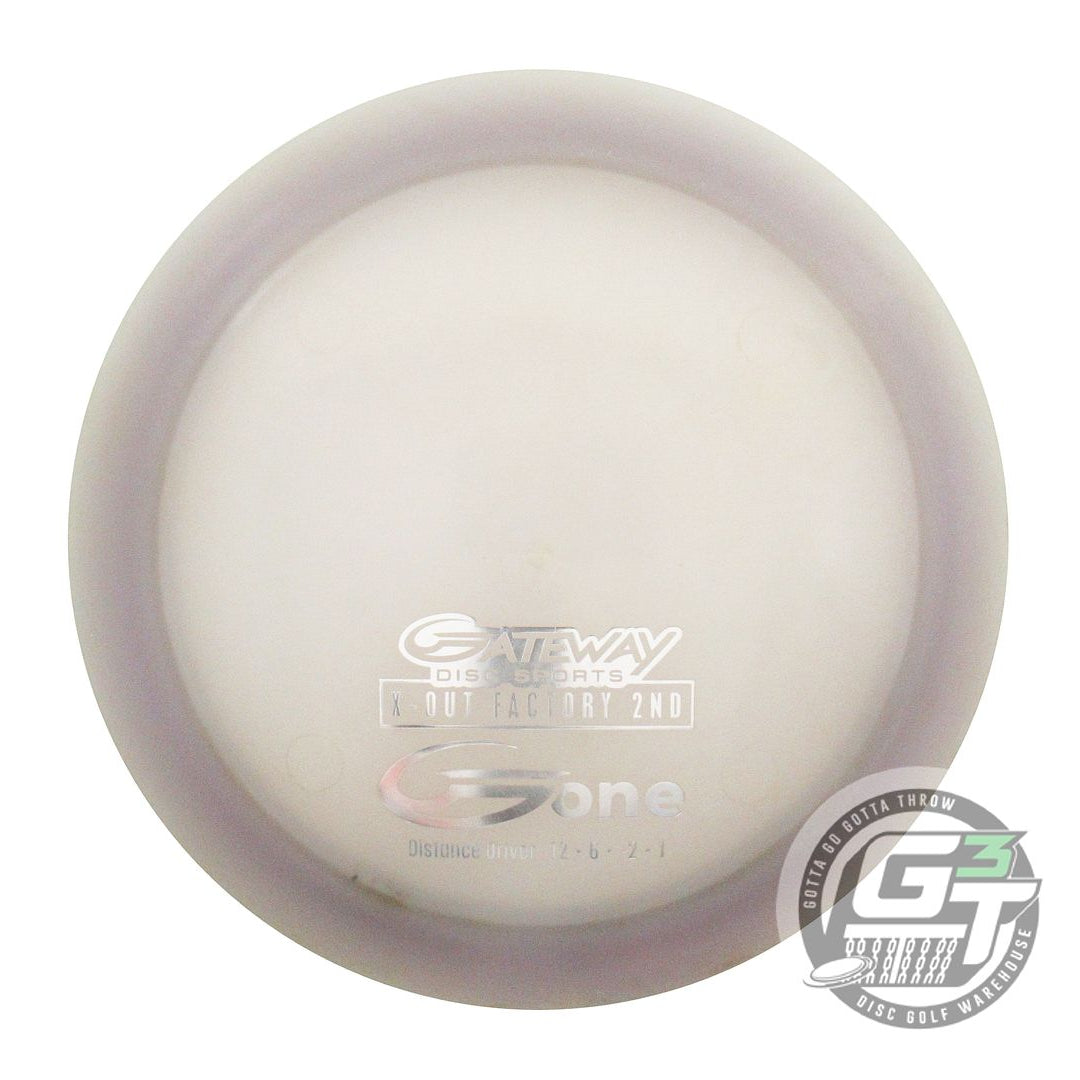 USED Gateway X-OUT Diamond G-One 176g Smoke Silver Foil Distance Driver Disc