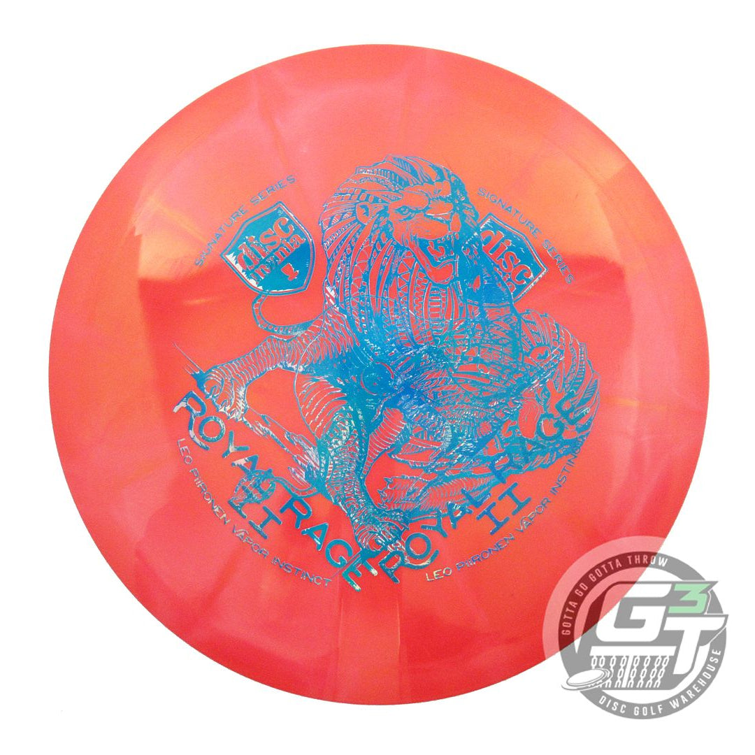 NOS DiscMania X-OUT Vapor Instinct 174g Red-Pink Fairway Driver Golf Disc