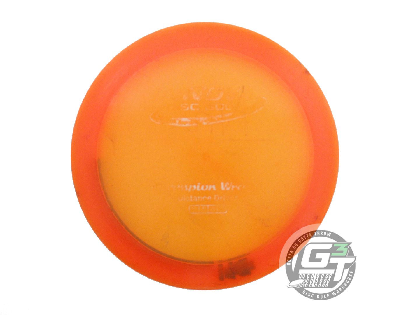 USED Innova Champion Wraith 172g Orange Silver Foil Distance Driver Golf Disc