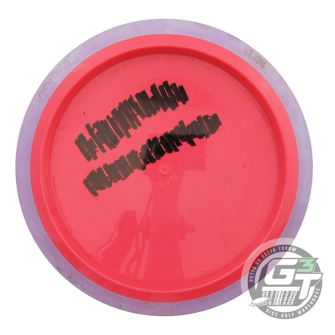 USED Axiom Discs Neutron Vanish 164g Pink Lilac Rim Distance Driver Golf Disc