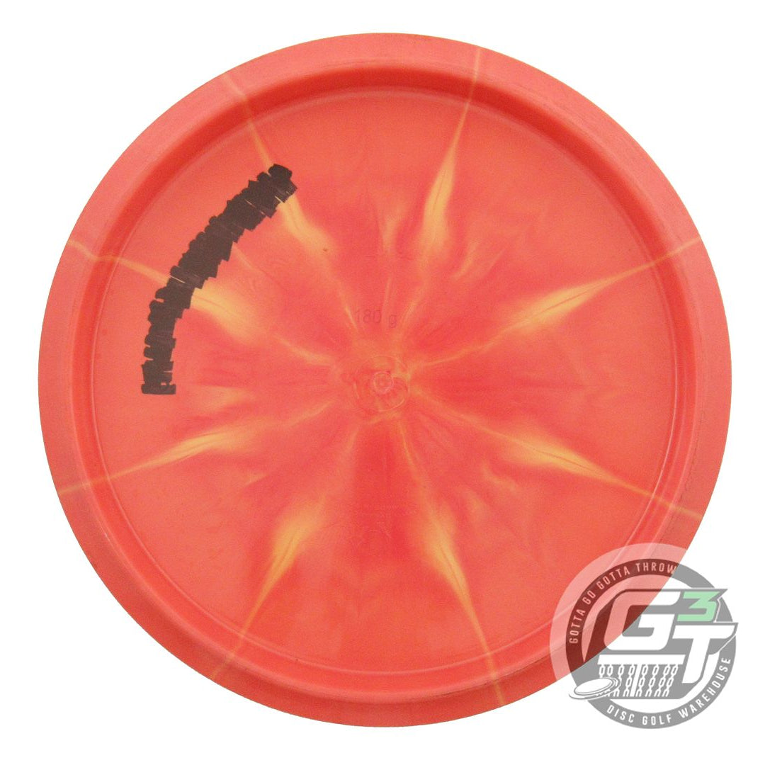 USED Dynamic Discs Fuzion Burst Warrant 180g Orange Prism Foil Midrange Disc