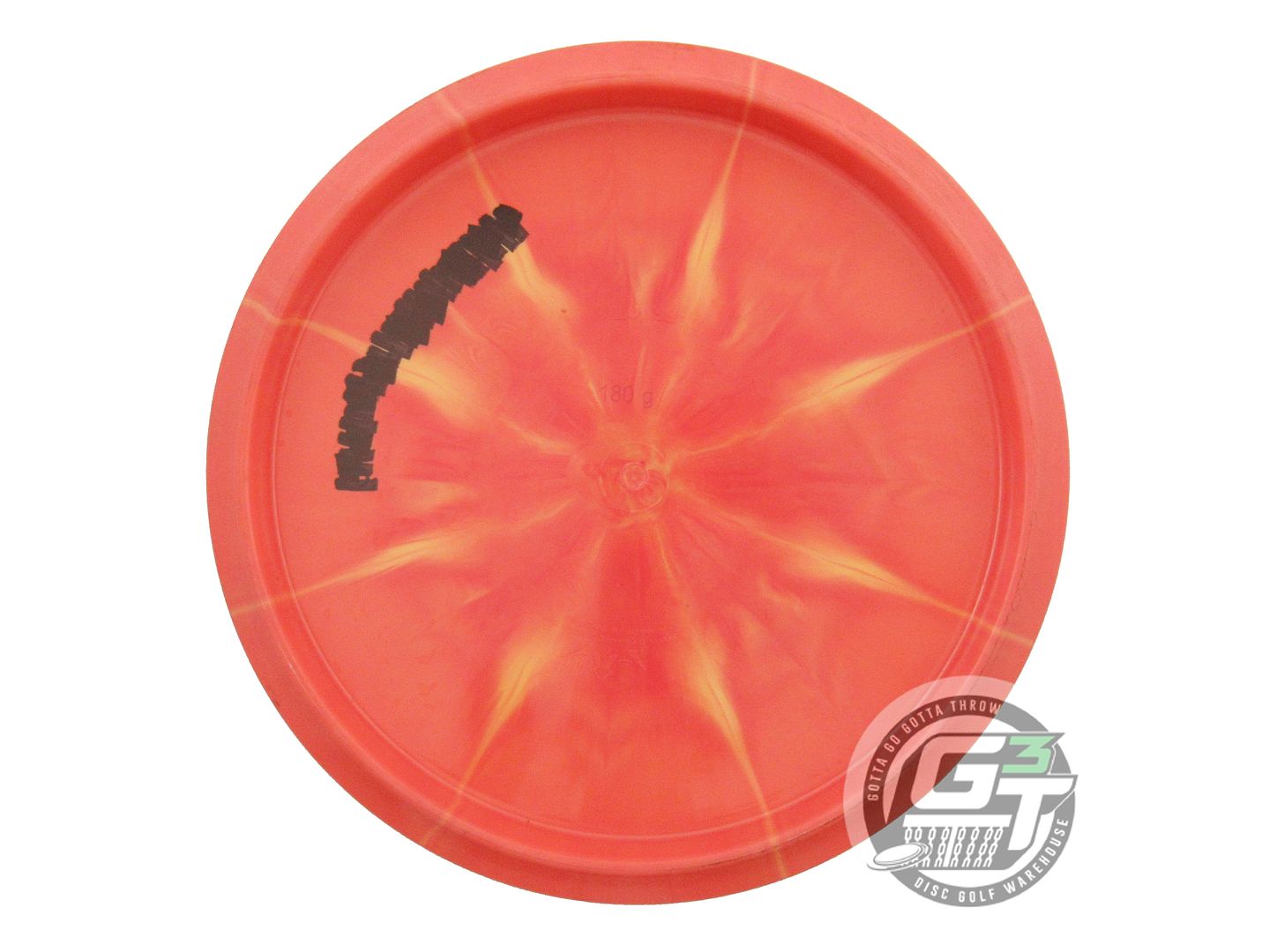 USED Dynamic Discs Fuzion Burst Warrant 180g Orange Prism Foil Midrange Disc