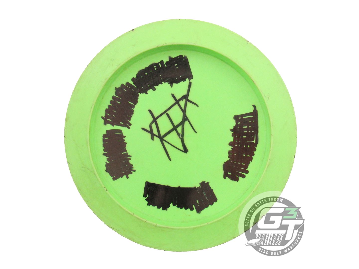 USED Discraft ESP Nuke 170g Lime Black Stamp PFN Distance Driver Golf Disc