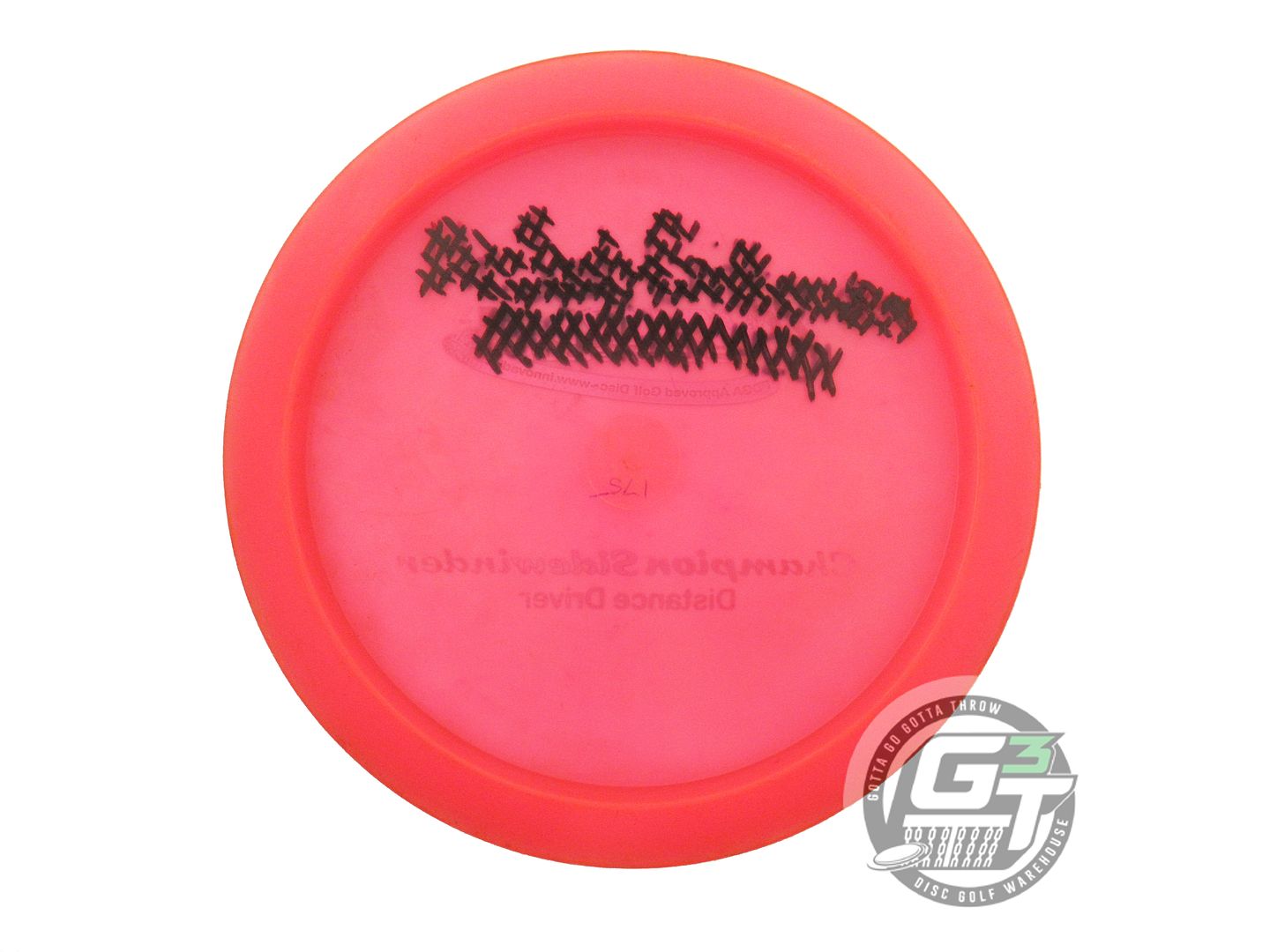 USED Innova Champion Sidewinder 175g Hot Pink Purple Foil PFN Driver Golf Disc