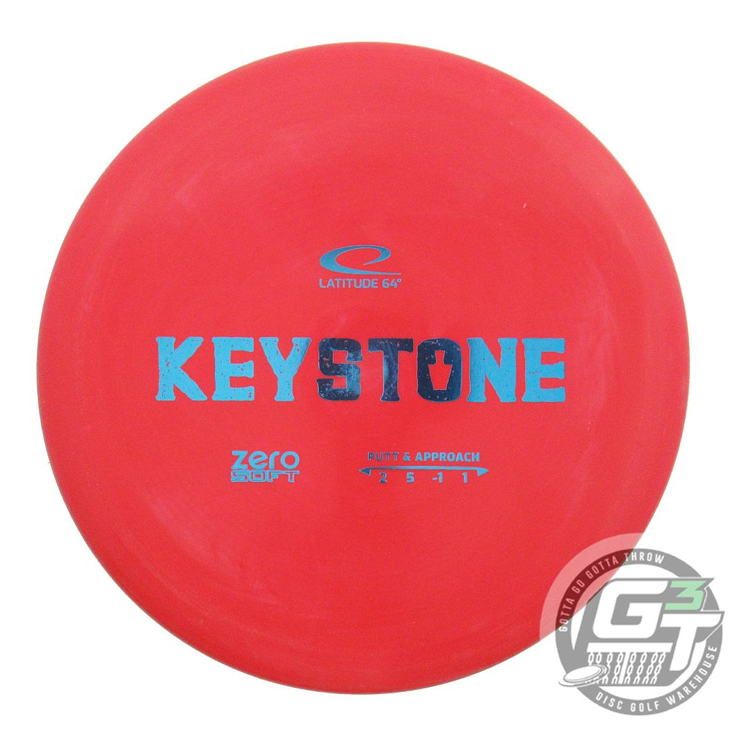 Latitude 64 Zero Line Soft Keystone Putter Golf Disc (Individually Listed)