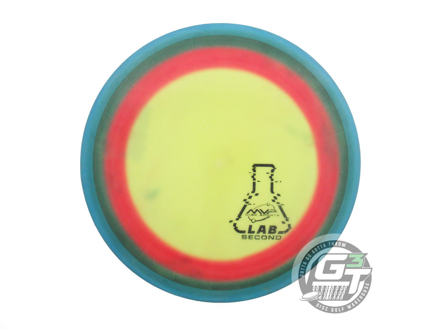 USED Axiom Discs X-OUT Fission Defy 149g Yellow Teal Rim HOME DYED Driver Disc