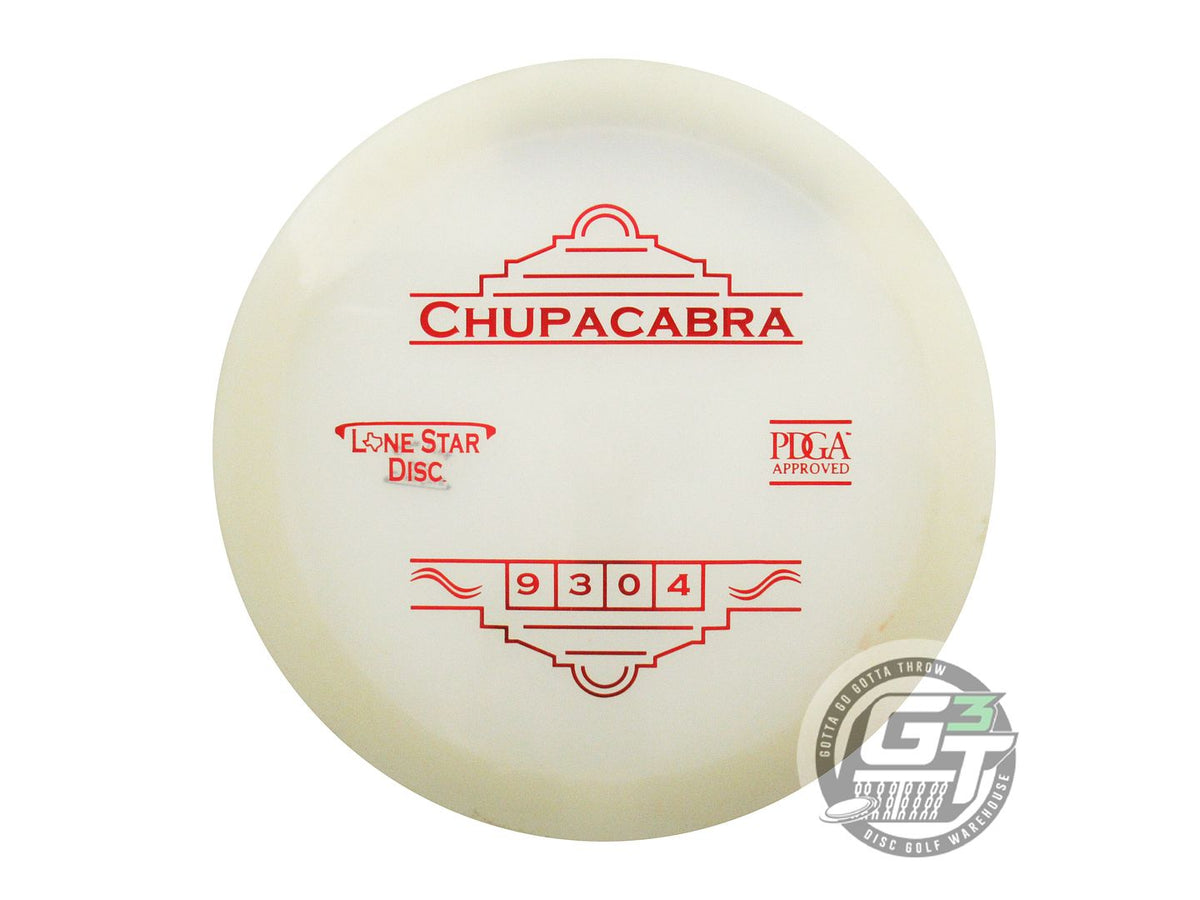 USED Lone Star Alpha Glow Chupacabra 176g Red Foil Fairway Driver Golf Disc