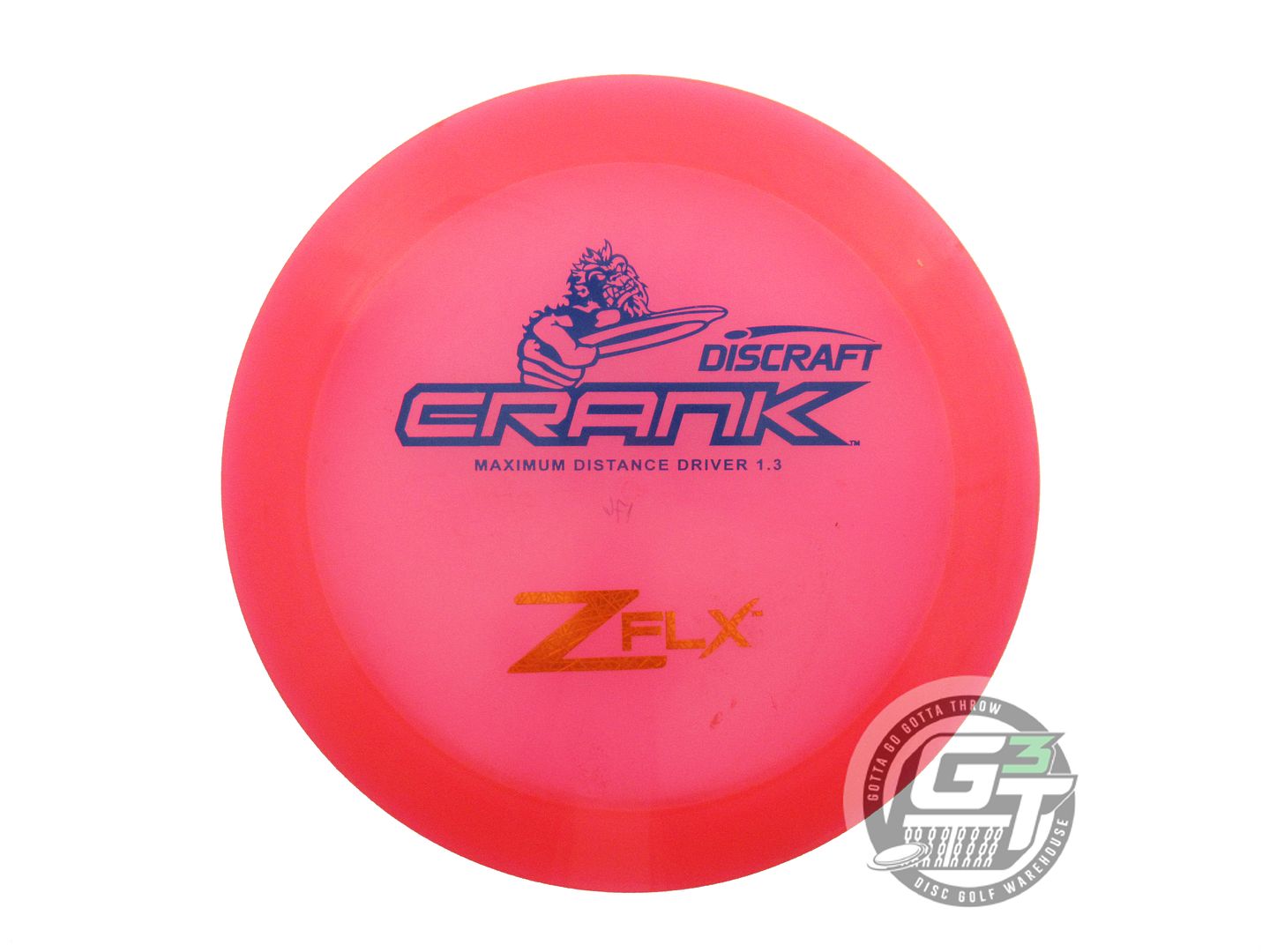 USED Discraft Z FLX Crank 175g Red Blue Stamp Distance Driver Golf Disc
