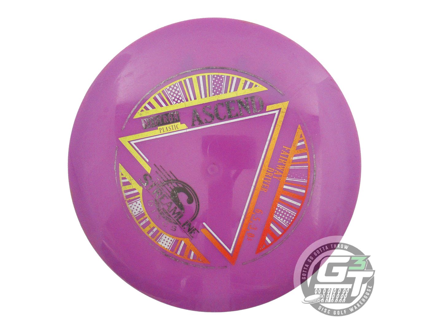 USED Streamline Discs Neutron Ascend 172g Purple Distance Driver Golf Disc