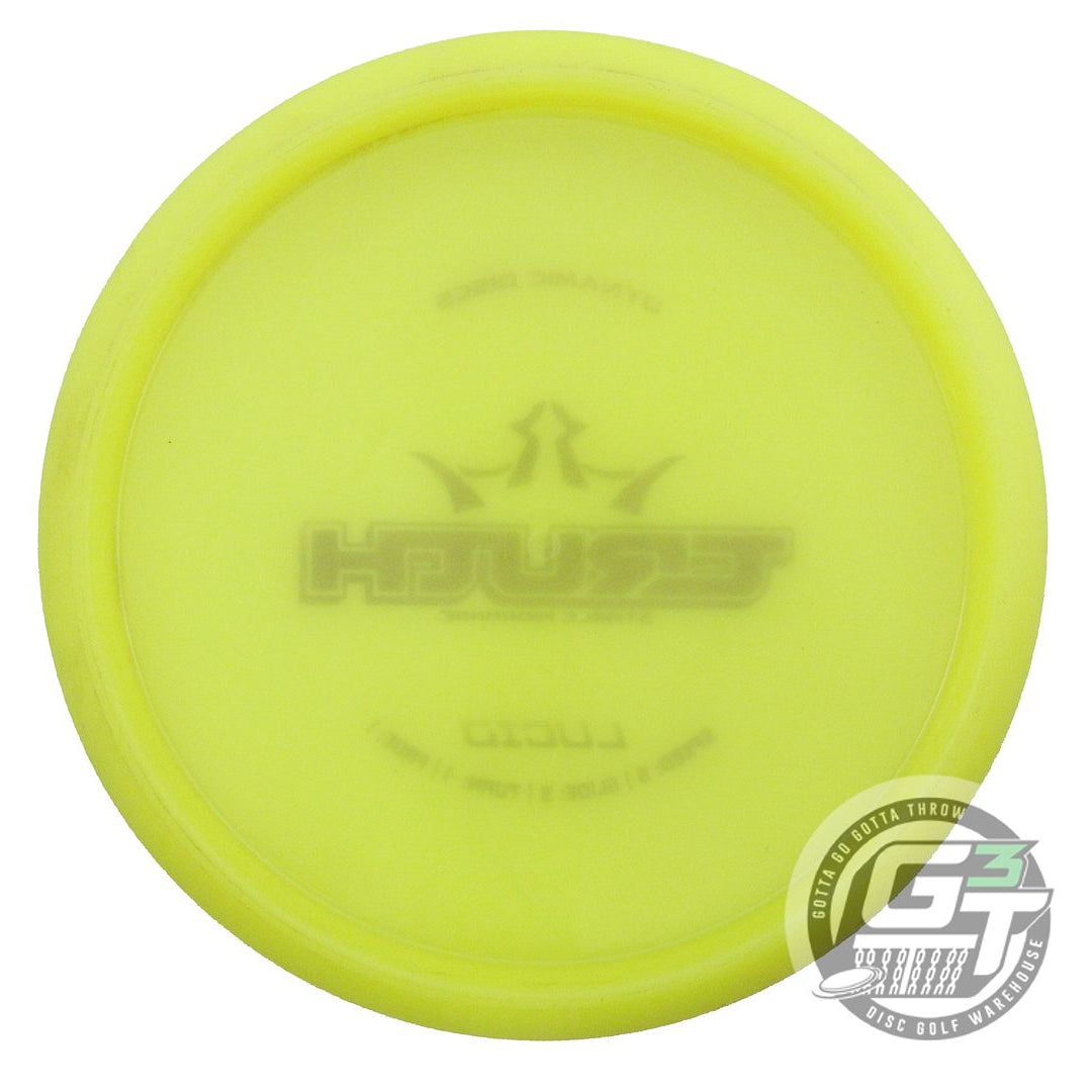 USED Dynamic Discs Lucid Truth 177g Yellow Gold Patina Stamp Midrange Golf Disc