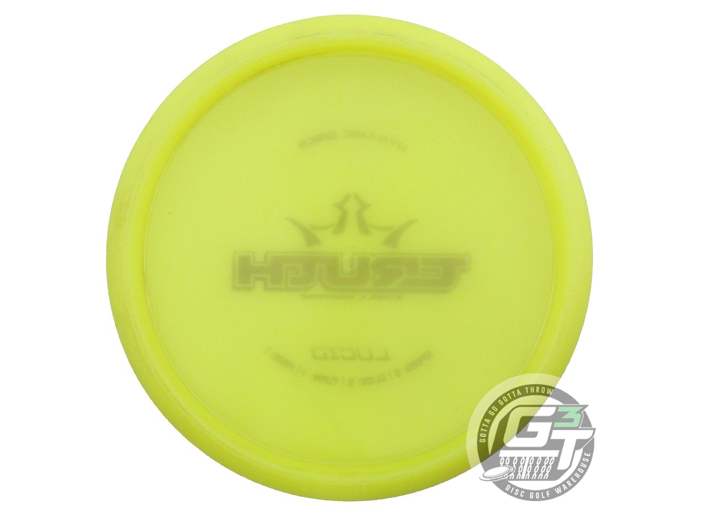 USED Dynamic Discs Lucid Truth 177g Yellow Gold Patina Stamp Midrange Golf Disc