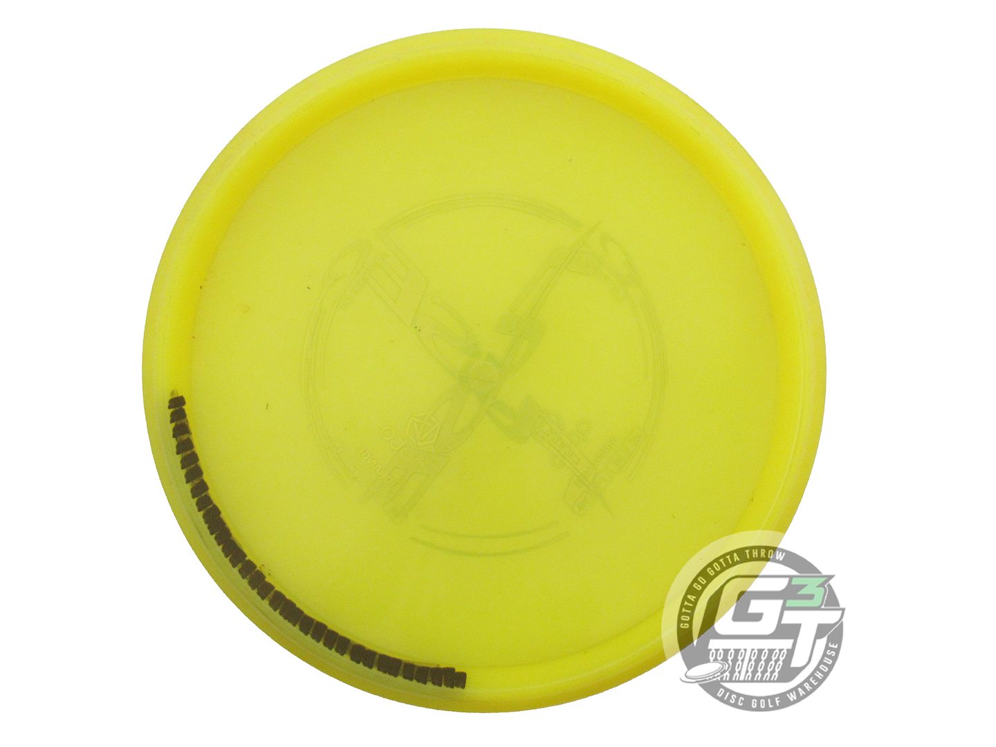 USED Latitude 64 X-OUT Opto Fuse 178g Yellow Midrange Golf Disc