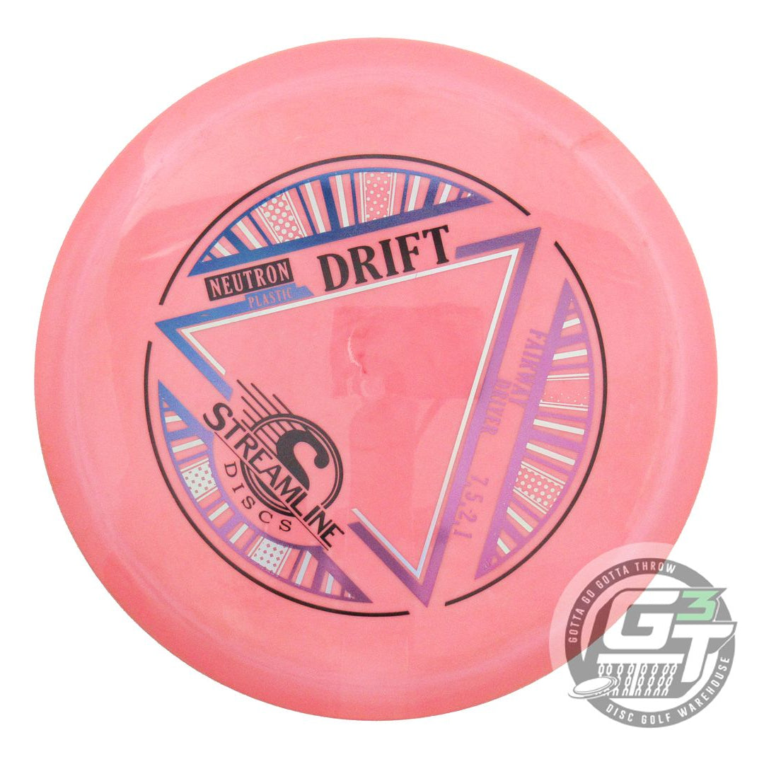 USED Streamline Discs Neutron Drift 168g Pink Distance Driver Golf Disc