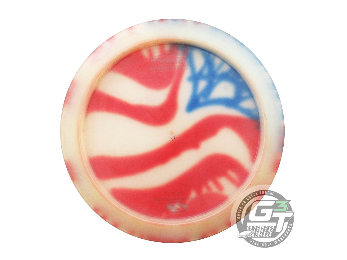 USED Discraft FlyDye Z Punisher 171g Flag Distance Driver Golf Disc