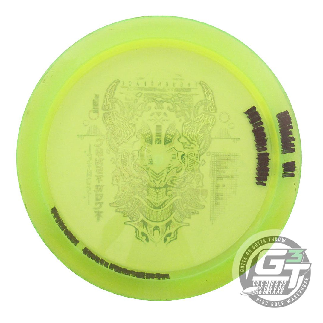 USED Thought Space Ethos Construct 174g Yellow Distance Driver Golf Disc