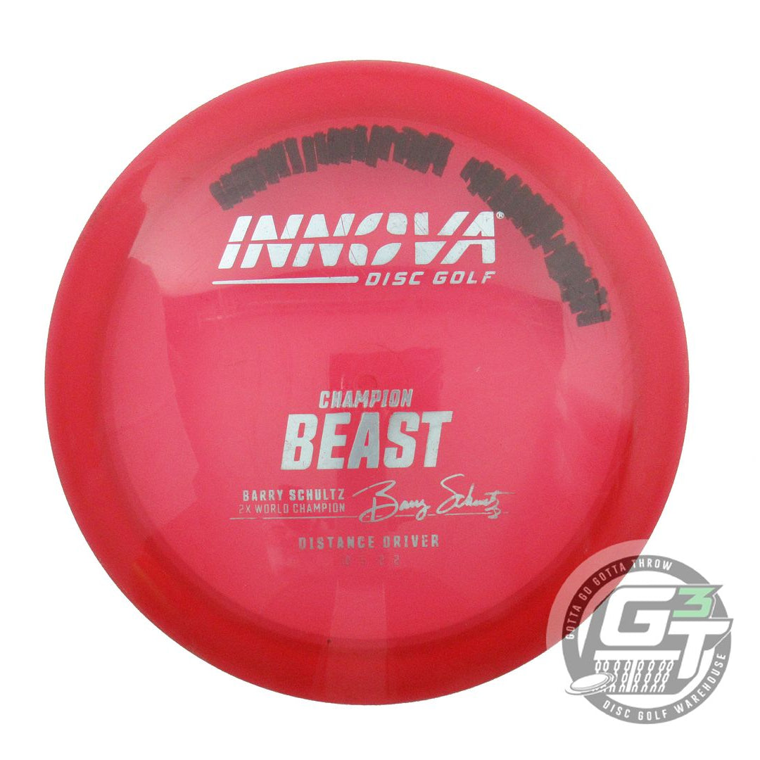USED Innova Champion Beast 168g Red Silver Foil Distance Driver Golf Disc