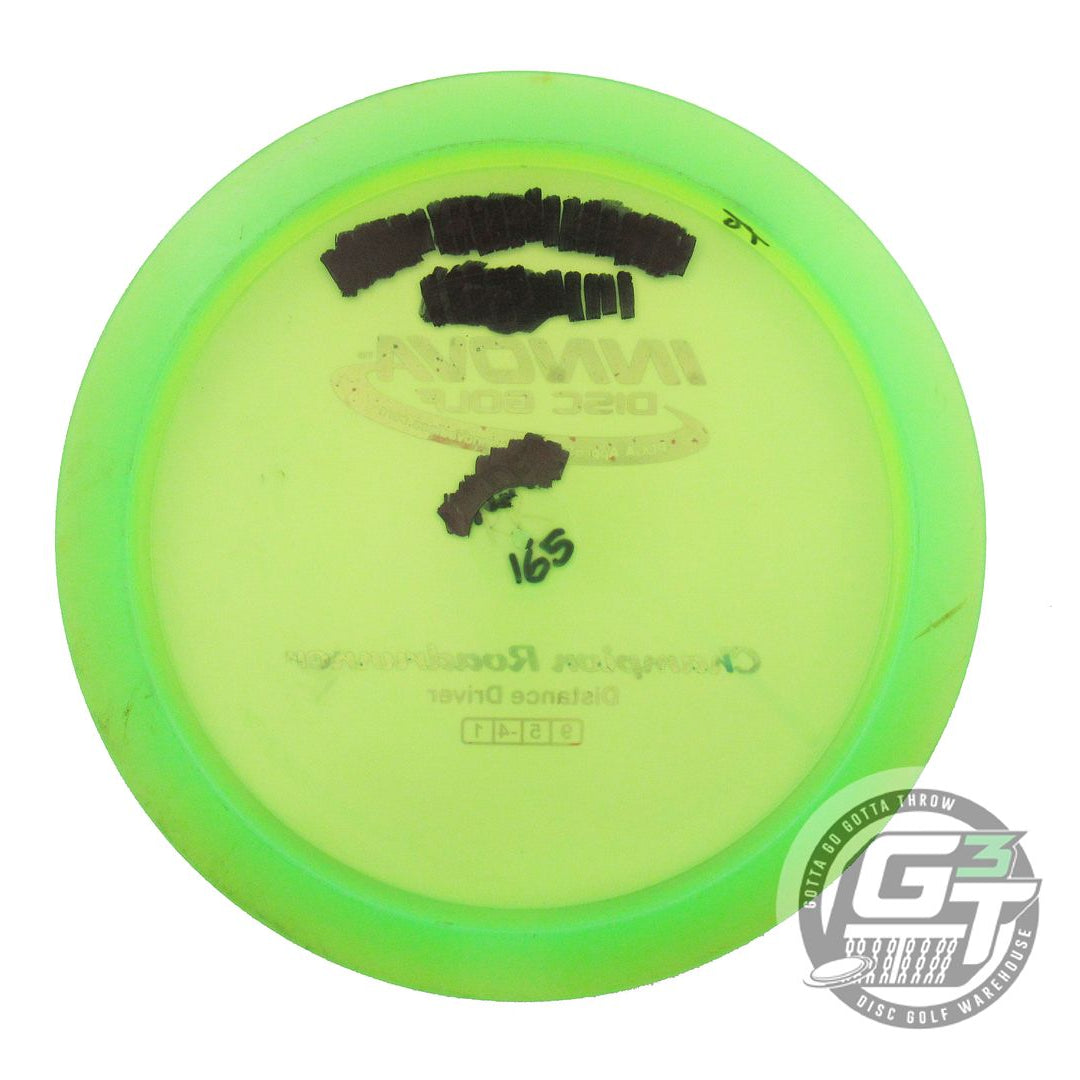 USED Innova Champion Roadrunner 165g Lime Rainbow Foil Distance Driver Golf Disc