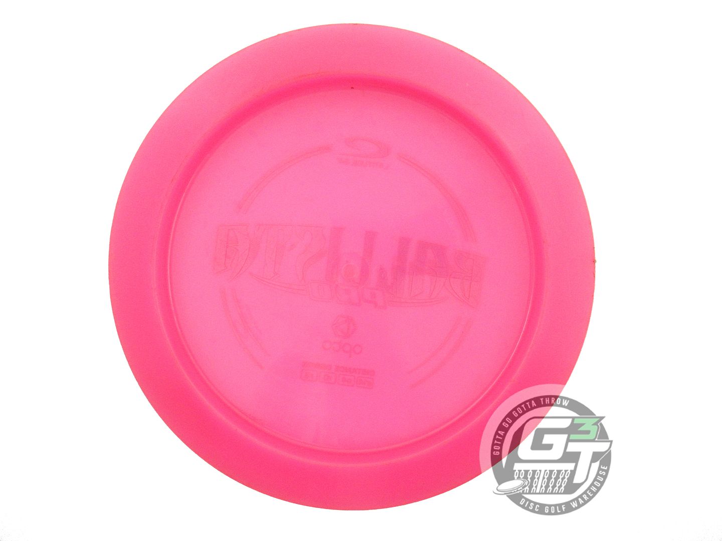 USED Latitude 64 Opto Ballista Pro 170g Pink Orange Foil Distance Driver Disc